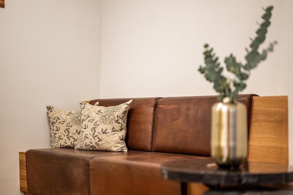Posezení v ubytování Hotel Goldene Steig