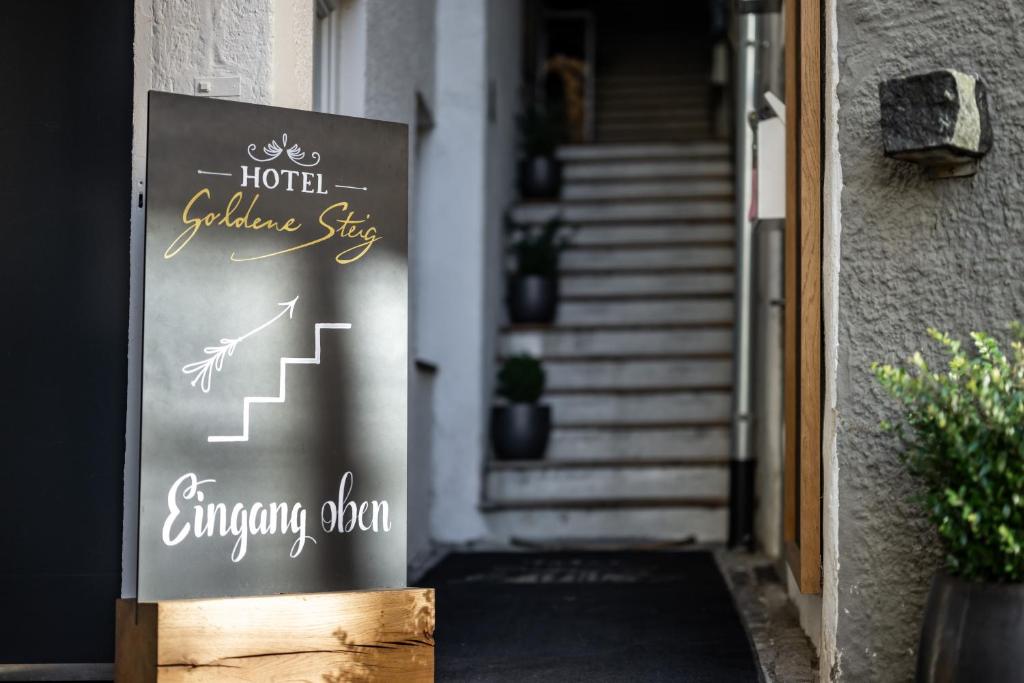Certifikát, hodnocení, plakát nebo jiný dokument vystavený v ubytování Hotel Goldene Steig