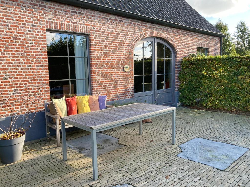 Patio nebo venkovní prostory v ubytování Hoeve Sterrewijk