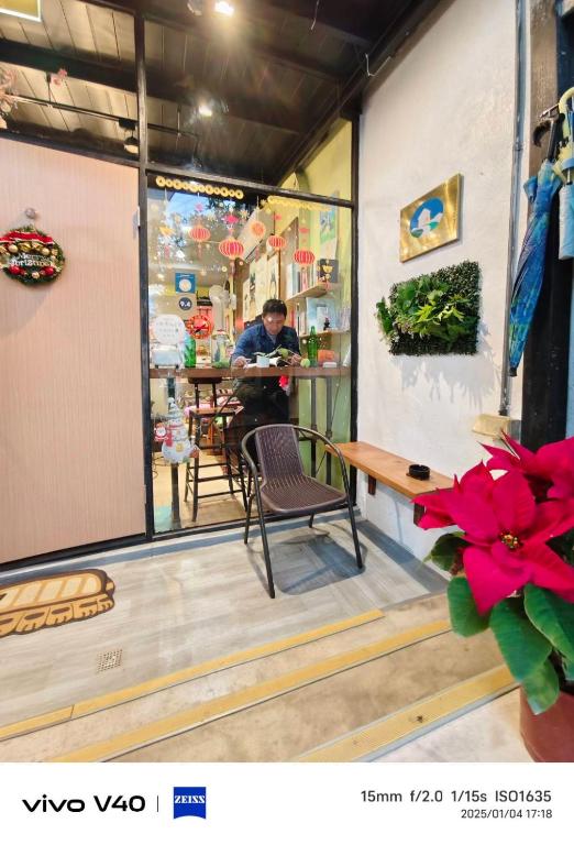 Posezení v ubytování 公園一鹿背包客棧 Deer Park Hostel