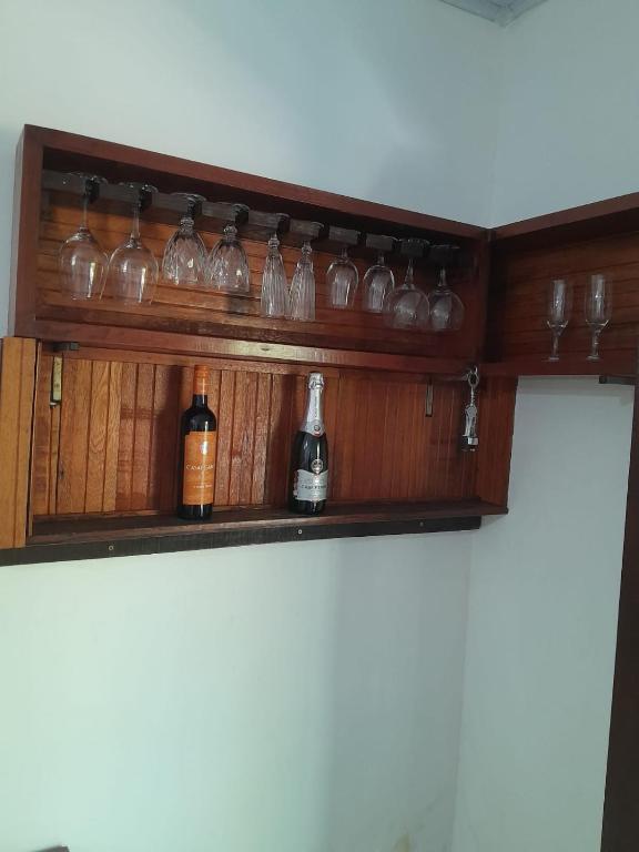 Lounge nebo bar v ubytování Axe Mainha Flats e Kitnet