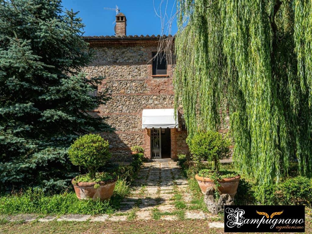 Zahrada ubytování Agriturismo Lampugnano
