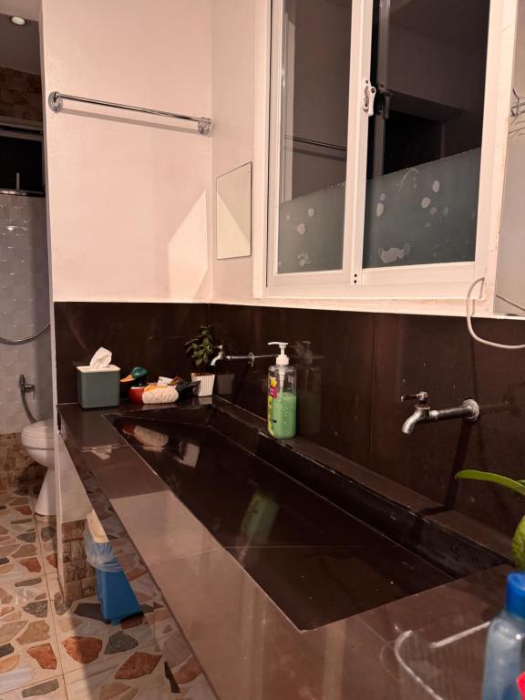 Koupelna v ubytování Alfonso HideAway