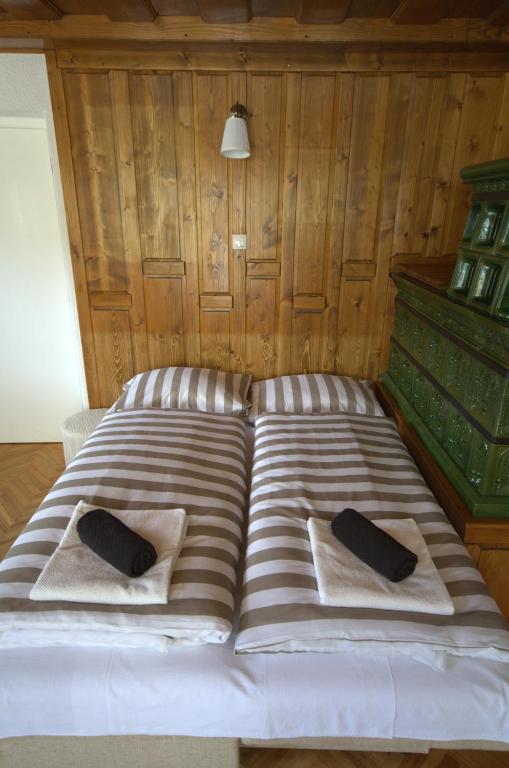 Postel nebo postele na pokoji v ubytování Anna's House