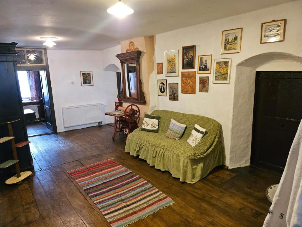 Posezení v ubytování Ferienhaus Wieser
