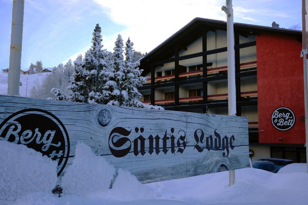 Hotel Säntis Lodge v zimě
