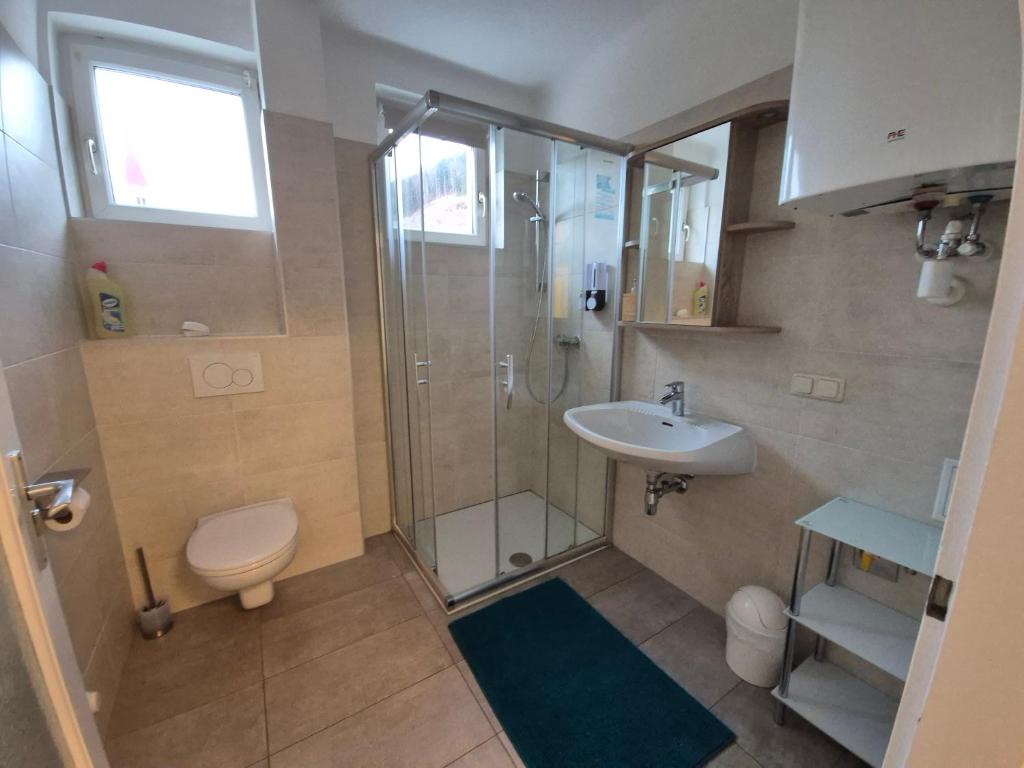 Un baño de Gasthof Altes Hammerherrenhaus