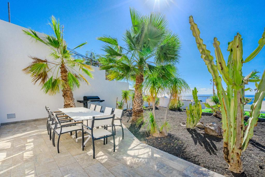 Zahrada ubytování Villa CACTUS Tenerife
