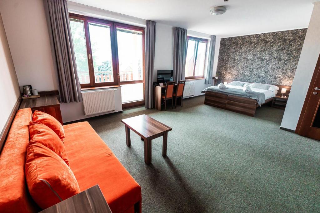 Posezení v ubytování Hotel Avalanche