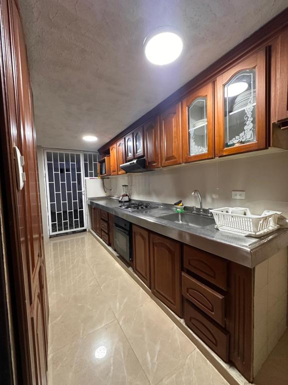Kuchyň nebo kuchyňský kout v ubytování Casa Los Almendros, Casa Completa