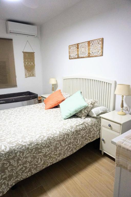 Postel nebo postele na pokoji v ubytování Villa Horacia