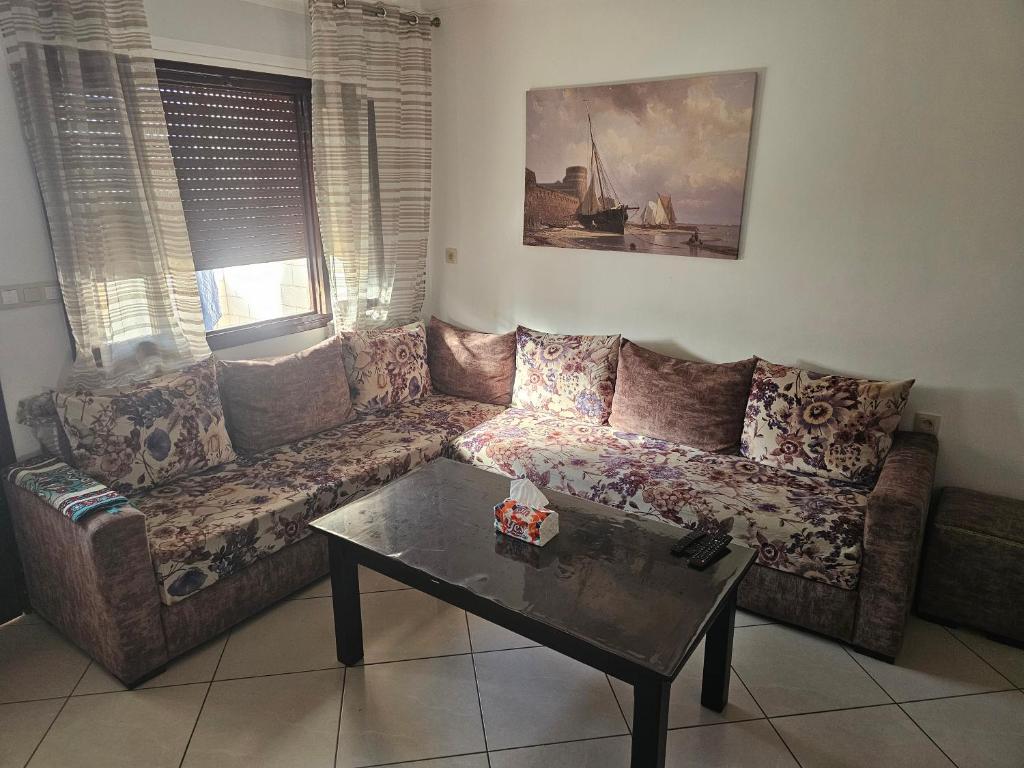 Posezení v ubytování Appartement Al Amal