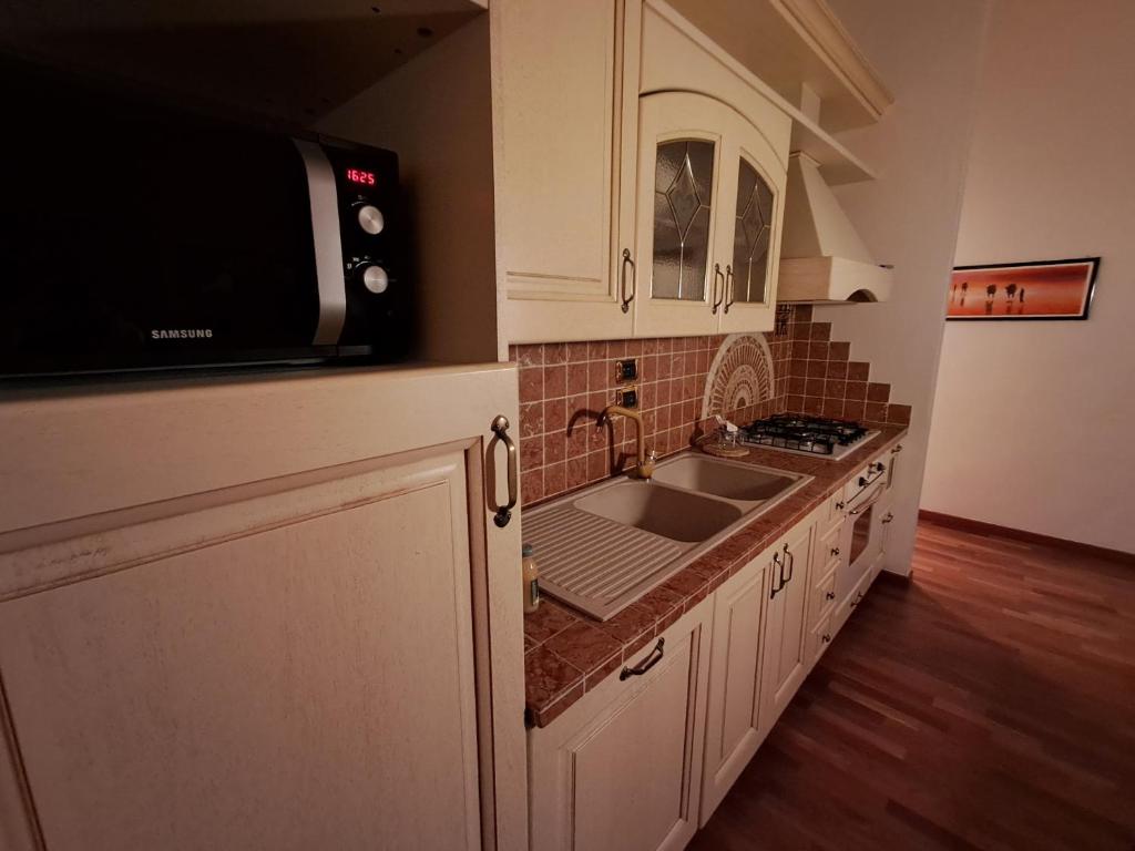 Kuchyň nebo kuchyňský kout v ubytování Borgo 134