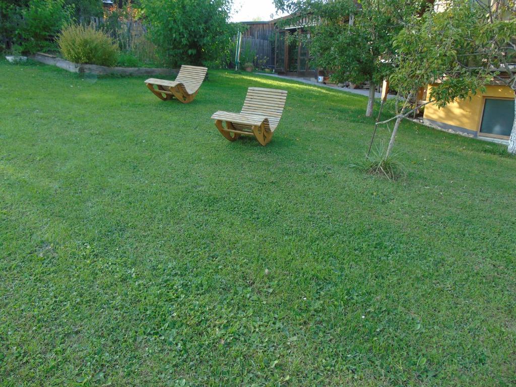 Κήπος έξω από το Ferienwohnung Csilla 2