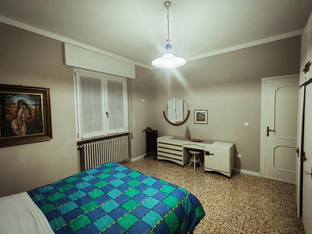 Postel nebo postele na pokoji v ubytování Le Aquile