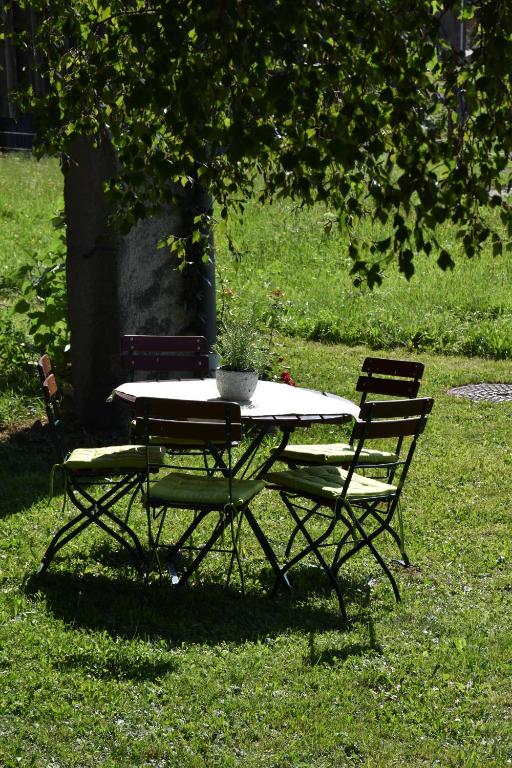 Zahrada ubytování Ferienwohnung Brittenberg Alpaka