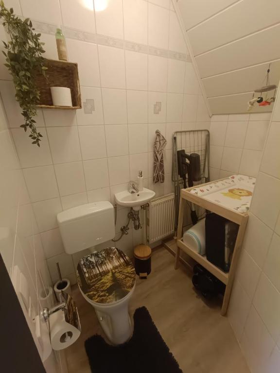 A bathroom at Ferienwohnung Rotheneder- Rupp