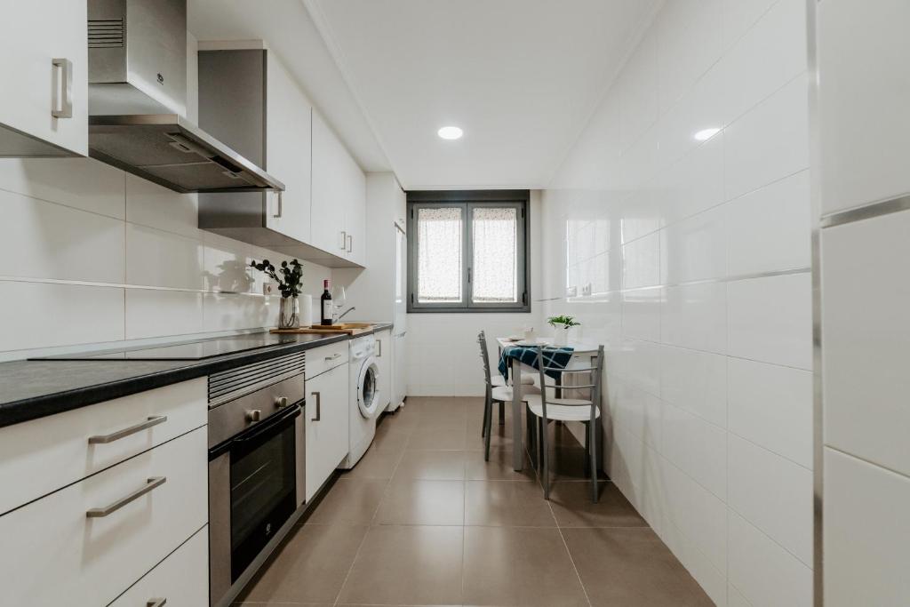 Kuchyňa alebo kuchynka v ubytovaní Apartamento San Vicente de la Sonsierra Confort