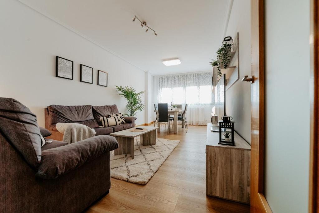 Posedenie v ubytovaní Apartamento San Vicente de la Sonsierra Confort