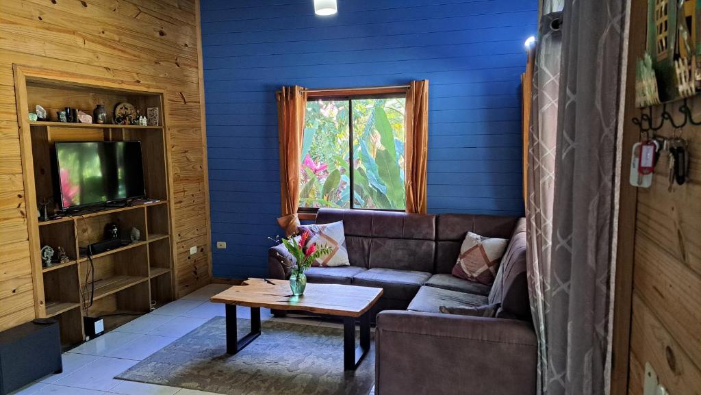 Posezení v ubytování Cabinas Costa Tropicana