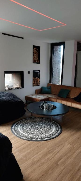 Posezení v ubytování Apartment in Vichte 1 Bedroom