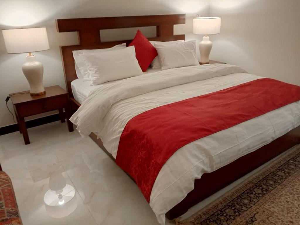 Llit o llits en una habitació de Nook House