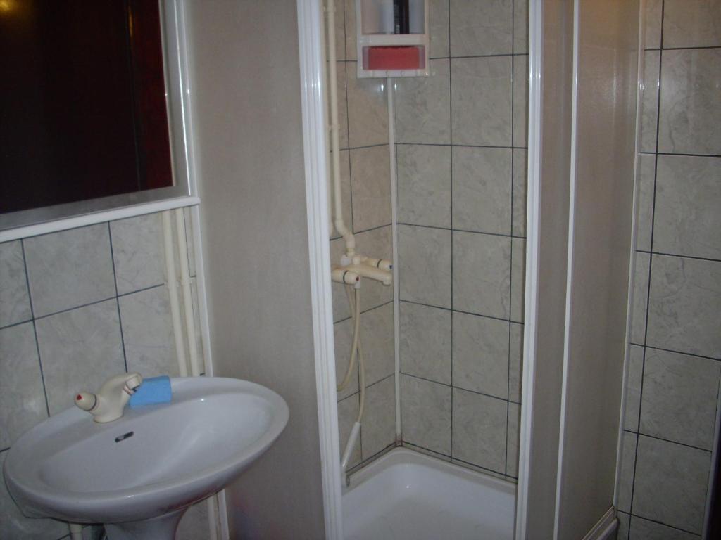 Koupelna v ubytování Guest House Nada