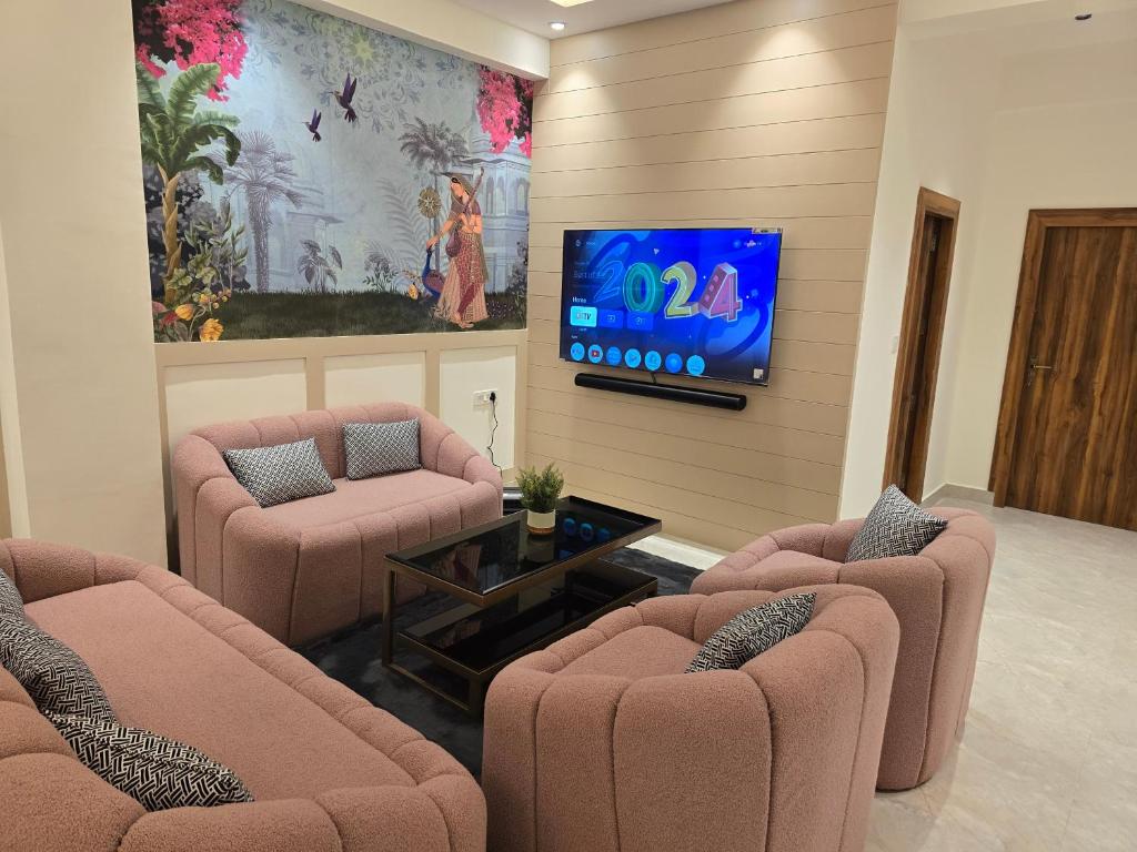 Televisyen dan/atau pusat hiburan di Olive Residency