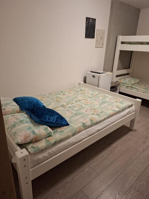 Postel nebo postele na pokoji v ubytování Ermistu Puhkeküla
