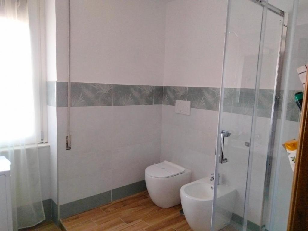 Koupelna v ubytování Casa di Anna