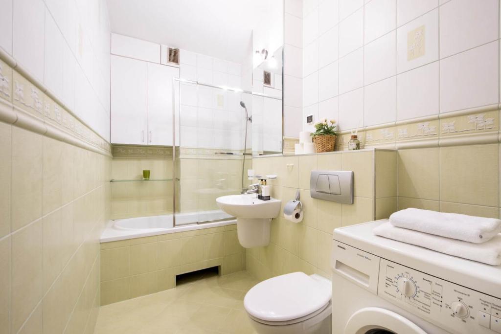 Kúpeľňa v ubytovaní Gama Home Kondratowicza18