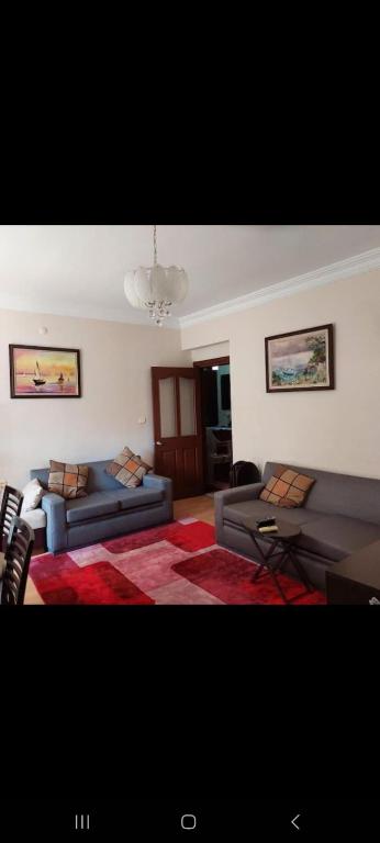 Posezení v ubytování Konyaaltı home