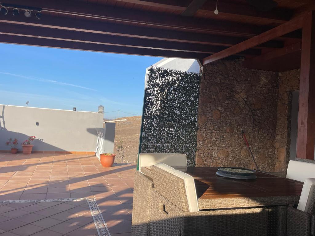Balkón nebo terasa v ubytování Las Catalinas Fuerteventura