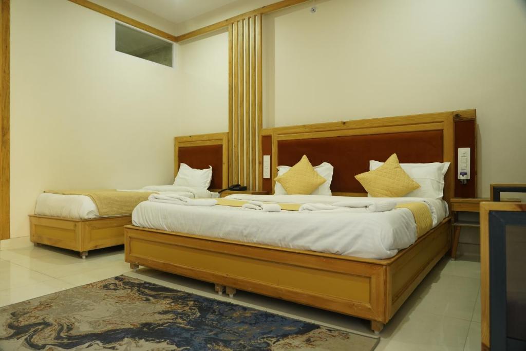 Postel nebo postele na pokoji v ubytování Deva's Retreat