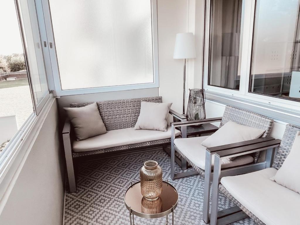 Posezení v ubytování Modern apartment in top location
