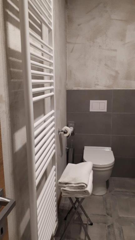 Koupelna v ubytování B&B Corte Rossa