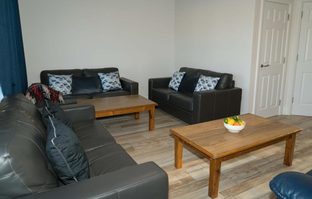 Posezení v ubytování Glancys Accomadation
