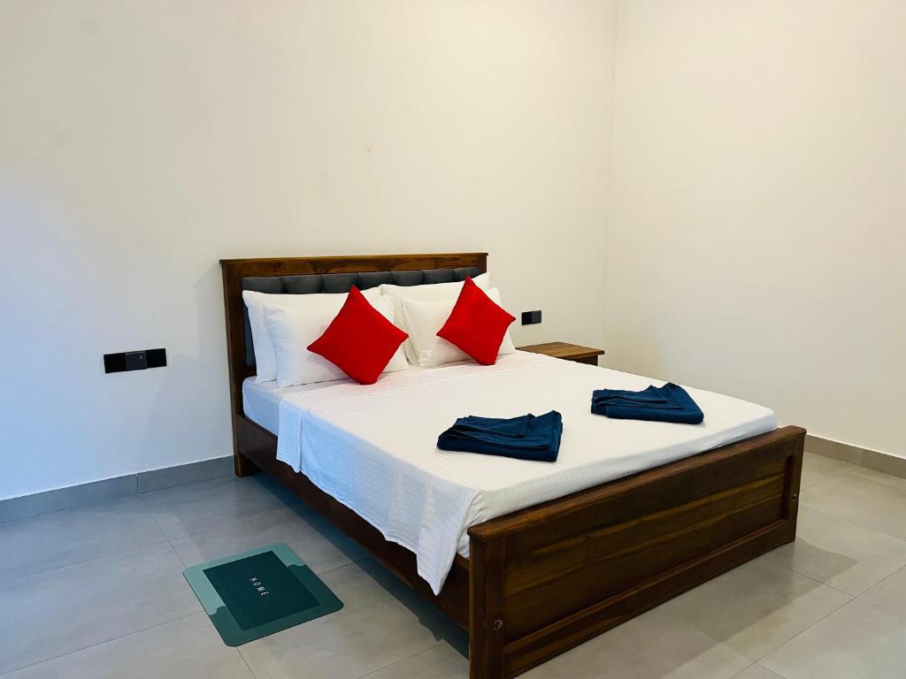 Postel nebo postele na pokoji v ubytování Maapagala Resort Sigiriya