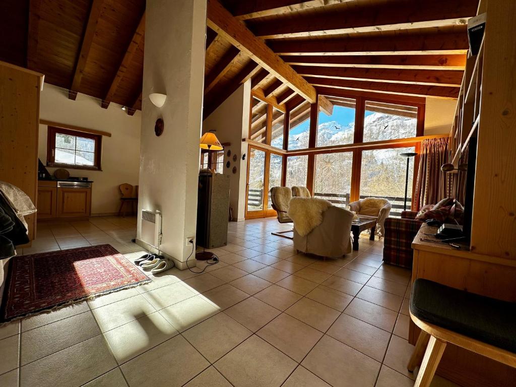 Posezení v ubytování Chalet Christitia