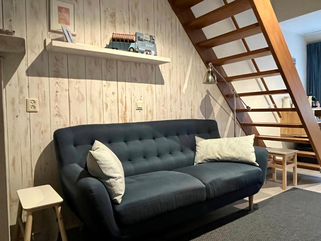 Posezení v ubytování B&B Vloedlijn Texel