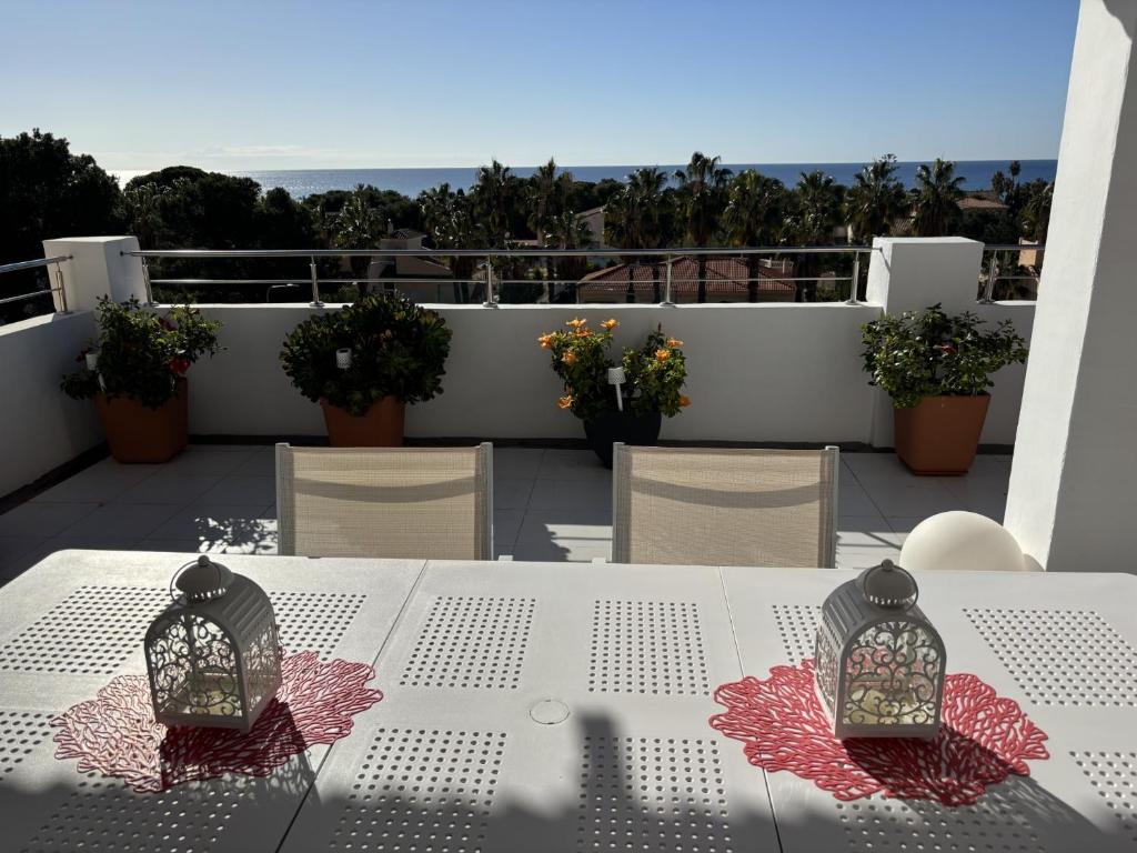 Balkón nebo terasa v ubytování Ocean Vista Isabel en La Azohía