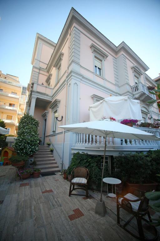 Budova, kde se bed and breakfast nachází