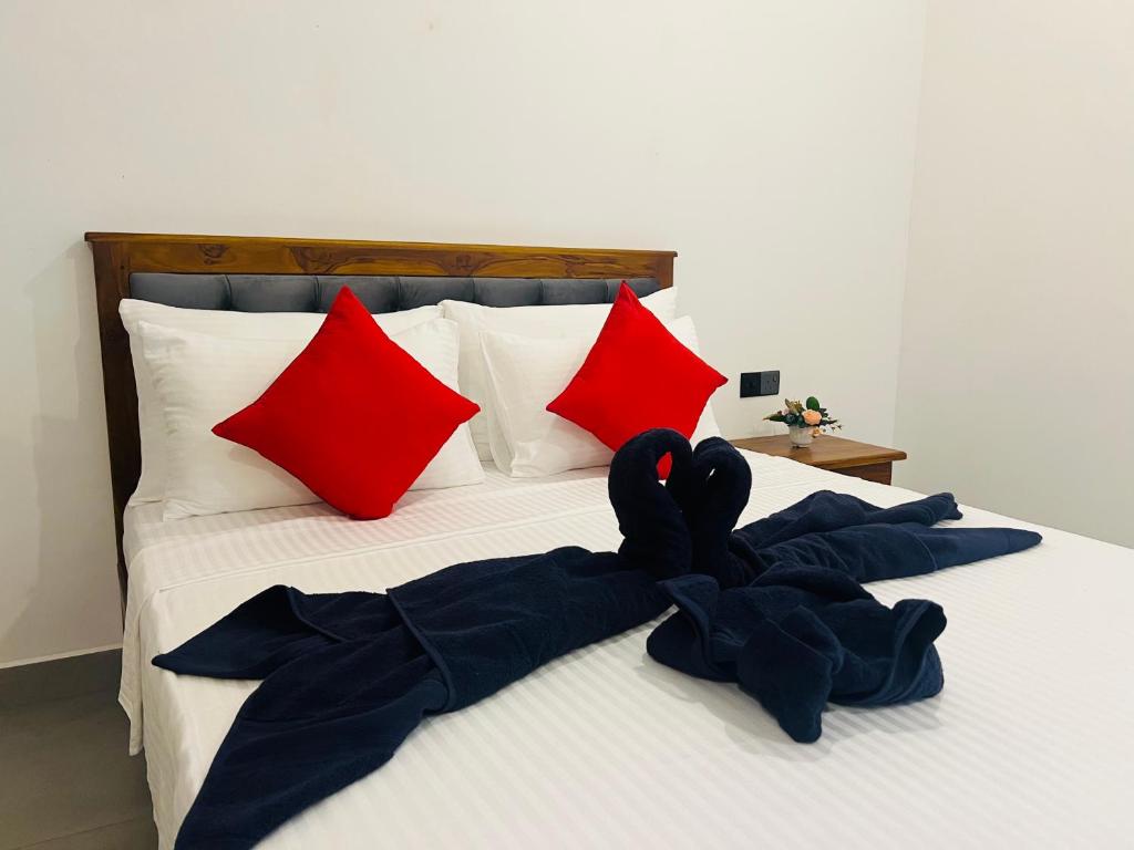 Postel nebo postele na pokoji v ubytování Maapagala Resort Sigiriya