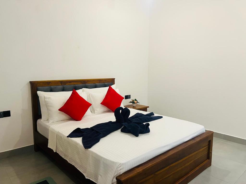 Postel nebo postele na pokoji v ubytování Maapagala Resort Sigiriya