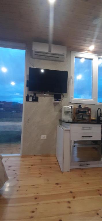Kuchyň nebo kuchyňský kout v ubytování Orchard Guard Tower