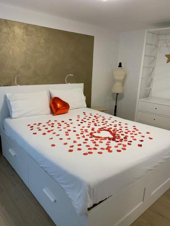 Postel nebo postele na pokoji v ubytování B&B San Francesco Class