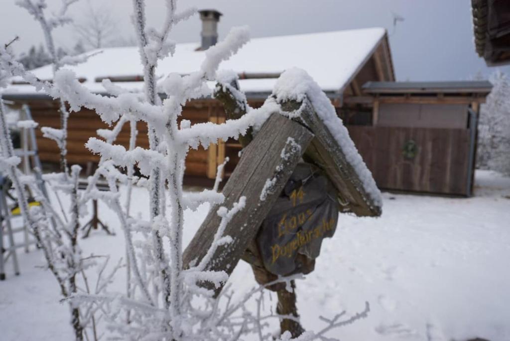 Chalet Vogelkirsche v zimě