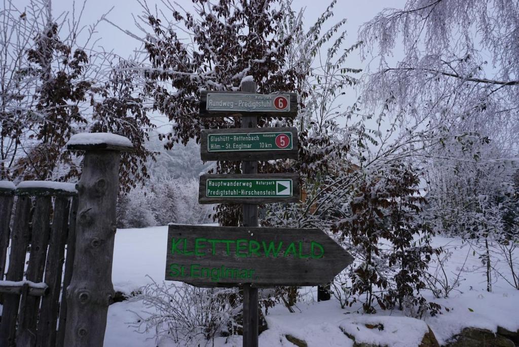 Chalet Vogelkirsche v zimě