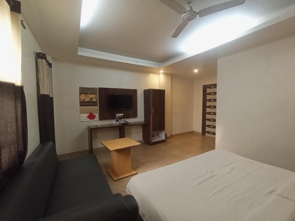 Postel nebo postele na pokoji v ubytování Hotel Future Inn