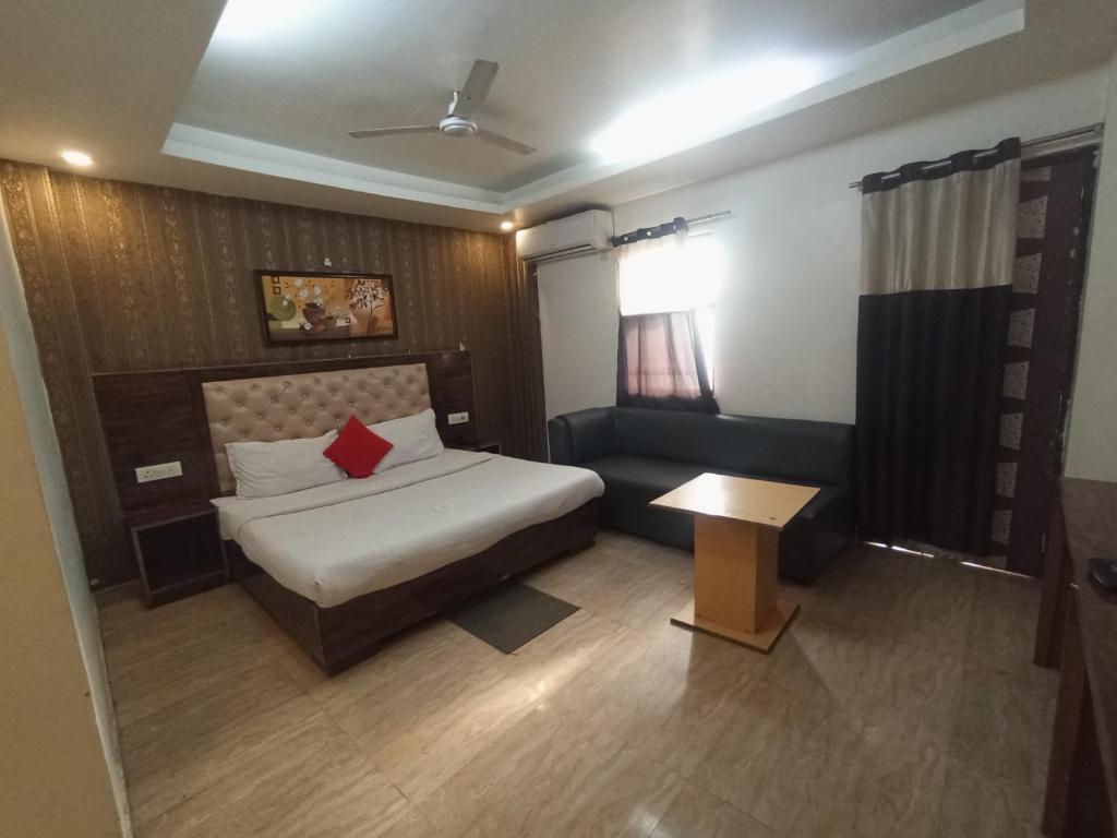 Postel nebo postele na pokoji v ubytování Hotel Future Inn